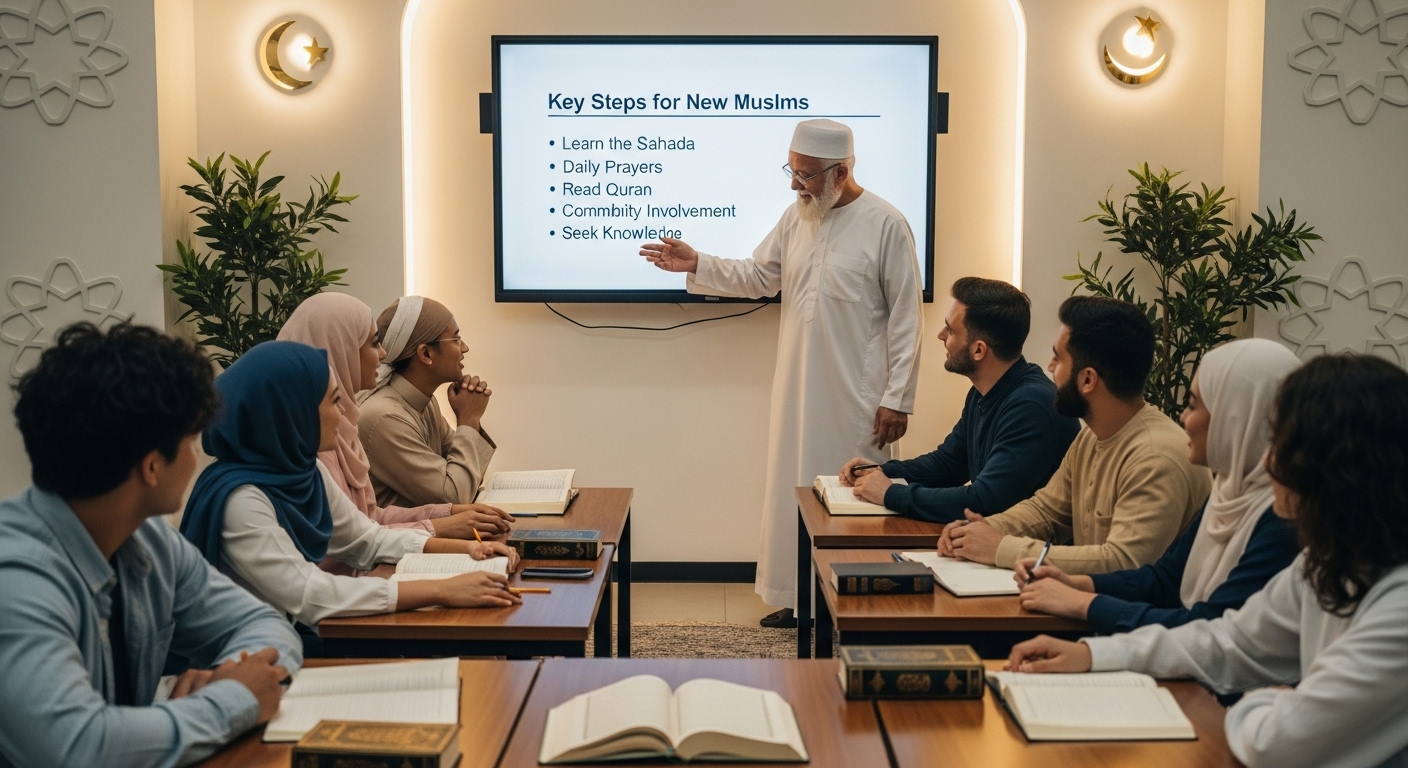 How New Muslims Can Start Their Journey in Faith